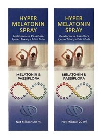 Hyper Melatonin Sprey 2x20 ml