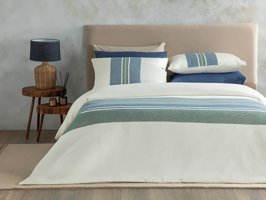 English Home Winter Soft Tek Kişilik Nevresim Takımı Lacivert-Yeşil
