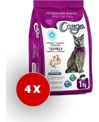 Cango Tavuklu Yetişkin Kuru Kedi Maması 4x1 kg