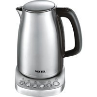 Vestel S3000 DGT Çelik 1.7 lt 2200 W Modern İnox Kettle
