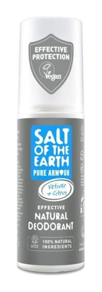 Salt Of The Earth Vetiver Sprey Unisex Deodorant 100 ml