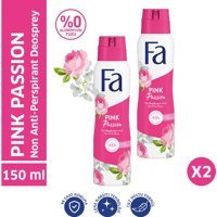 Fa Pink Passion Sprey Kadın Deodorant 2x50 ml
