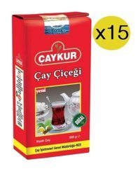Çaykur Çay Çiçeği Dökme Çay 15x500 gr