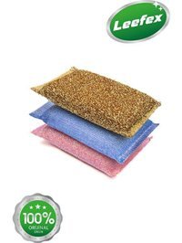 Leefex Mikrofiber Bulaşık Süngeri 3'lü