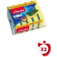 Vileda Glitzi Klasik Bulaşık Süngeri 2x5'li