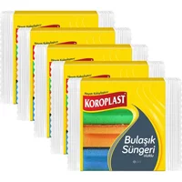 Koroplast Oluklu Bulaşık Süngeri 5x8'li
