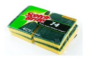 Scotch Brite Yeşil Klasik Bulaşık Süngeri 4'lü