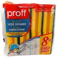 Proff Klasik Bulaşık Süngeri 8'li