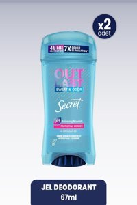 Secret Out Last Sweat Odor Stick Kadın Deodorant 2x67 gr