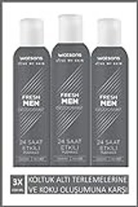 Watsons Fresh Sprey Erkek Deodorant 3x150 ml