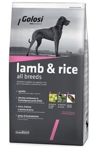 Golosi Kuzu Etli Pirinçli Yetişkin Kuru Köpek Maması 12 kg