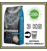 Prochoice Pro34 Somonlu Yetişkin Kuru Kedi Maması 3 kg