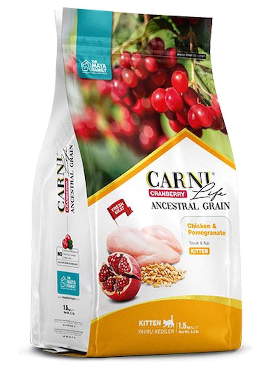 Carni Life Ancestral Grain Tavuklu Yetişkin Kuru Kedi Maması 1.5 kg