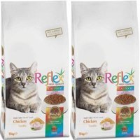 Reflex Multi Color Tavuklu Yetişkin Kuru Kedi Maması 2x15 kg
