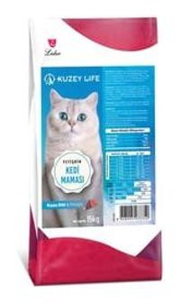 Kuzey Life Kuzu Pirinç Aromalı Yetişkin Kuru Kedi Maması 15 kg