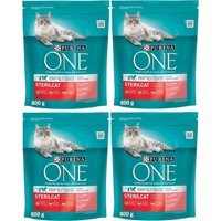 Pro Plan One Sterilised Somonlu Yetişkin Kuru Kedi Maması 4x800 gr