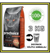 Prochoice Pro33 Karides Somonlu Yetişkin Kuru Kedi Maması 3 kg
