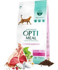 Optimeal Sensitive Digestion Kuzu Etli Yetişkin Kuru Kedi Maması 10 kg