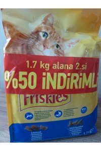 Friskies Sebze Somonlu Yetişkin Kuru Kedi Maması 2x1.7 kg