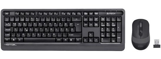A4Tech FG1010F USB Kablosuz F Klavye Mouse Seti