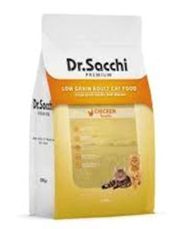 Dr.Sacchi Premium Tavuklu Az Tahıllı Yetişkin Kuru Kedi Maması 1.5 kg