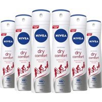 Nivea Dry Comfort Sprey Kadın Deodorant 6x150 ml