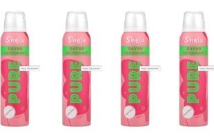 Shela Pure Sprey Kadın Deodorant 4x150 ml