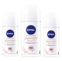 Nivea Powder Touch Roll-On Kadın Deodorant 3x50 ml