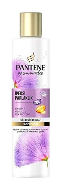 Pantene Ipeksi Parlaklık İşlem Görmüş Saçlar İçin Şampuan 225 ml