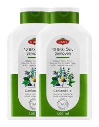 Otacı 10 Bitki Özlü Canlandırıcı Şampuan 2x400 ml
