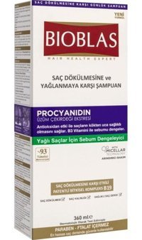Bioblas Procyanidin Sebum Dengeleyici Yağlı Saçlar İçin Şampuan 360 ml