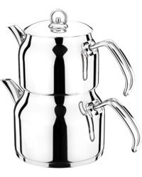 Akdeniz Imaj Mini Boy Metal Kulp Çaydanlık