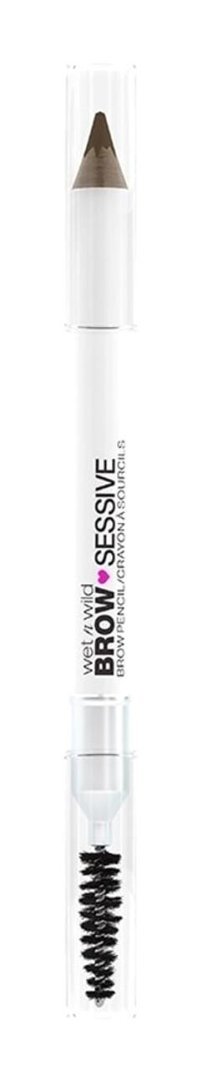 Wet N Wild Brow Sessive Dark Brown Asansörsüz Çift Taraflı Kalın Uçlu Kaş Kalemi Koyu Kahve
