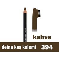 Deina 394 Suya Dayanıklı Asansörsüz Kalın Uçlu Kaş Kalemi Kahve