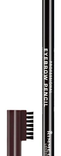 Rimmel London Dark Brown Asansörsüz Kalın Uçlu Kaş Kalemi Koyu Kahve