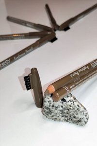 Pretty Beauty No:02 Suya Dayanıklı Asansörsüz Kalın Uçlu Kaş Kalemi Açık Kahve
