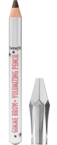 Benefit Cosmetics Gimme Brow+ Volumizing Warm Deep Brown No:04 Suya Dayanıklı Asansörsüz Kalın Uçlu Kaş Kalemi Kahverengi