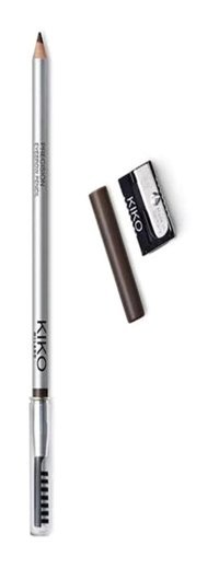 Kiko Milano No:01 Asansörsüz Çift Taraflı İnce Uçlu Kaş Kalemi Kahverengi