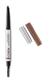 Kiko Milano No:03 Asansörlü Çift Taraflı İnce Uçlu Kaş Kalemi Kahverengi