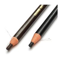 Alpiko Medikal Coloured Soft Cosmetic Art Suya Dayanıklı Asansörsüz Kalın Uçlu Kaş Kalemi Siyah