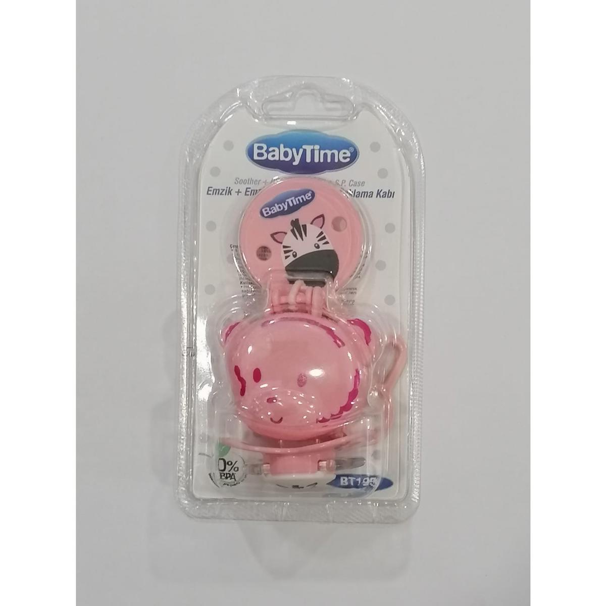 Babytime 0-18 Ay Pembe Emzik + Saklama Kutulu