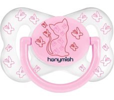 Hanymish Kelebek No:1 0-6 Ay Pembe Emzik