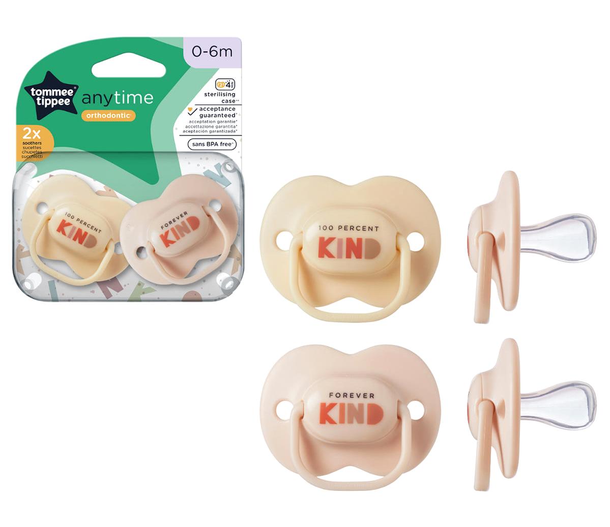 Tommee Tippee Anytime 0-6 Ay 2'Li Pudra Emzik