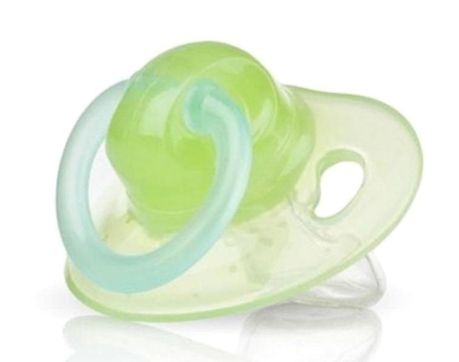 Nuby Mini Brites No:2 6-12 Ay Açık Yeşil Emzik