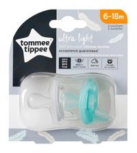 Tommee Tippee Ultra Light 6-18 Ay 2'Li Şeffaf-Mavi Emzik