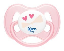 Wee Baby Kelebek No:2 6-18 Ay Pembe Emzik