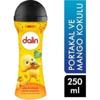 Dalin Mikrofon Şişe Mangolu-Portakallı Bebek Şampuanı 250 ml
