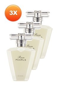 Avon Rare Pearls EDP Çiçeksi Kadın Parfüm 3 x 50 ml