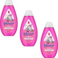Johnson's Baby Kral Şakir Işıldayan Parlaklık Argan Yağlı Bebek Şampuanı 3x500 ml