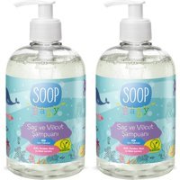 Soop Baby Saç ve Vücut Bebek Şampuanı 2x500 ml